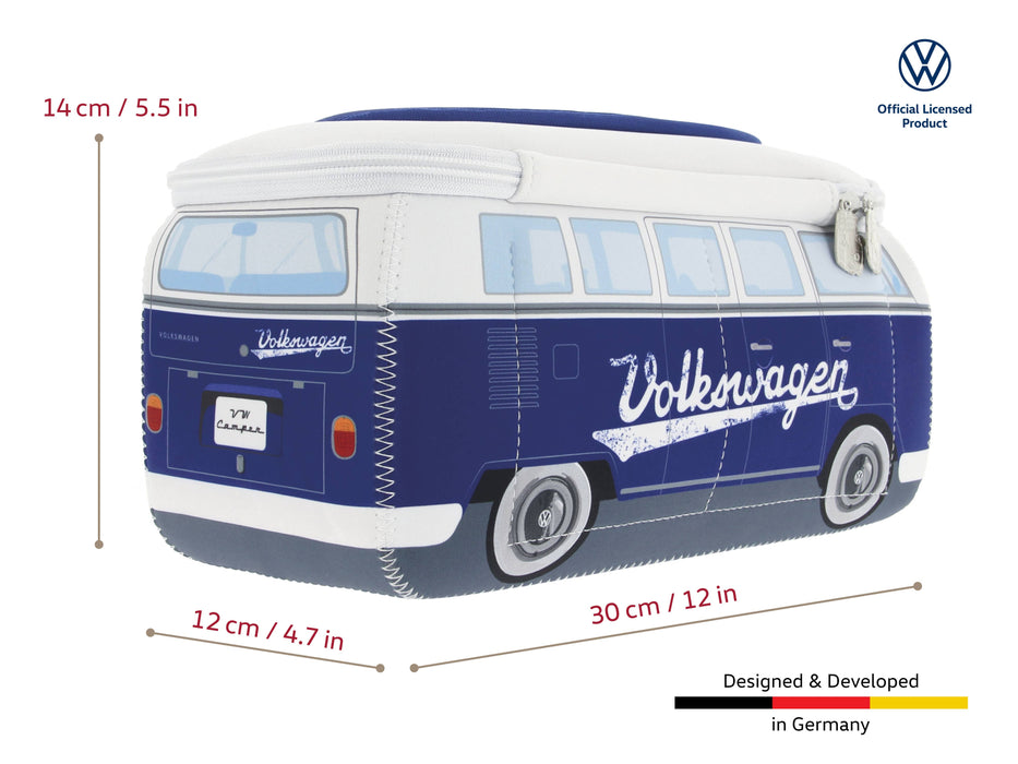 VW Bus Travel Office Outdoor Toiletry Bag Case – BL(L)