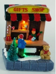 Light up Christmas Shops - 11.5cm