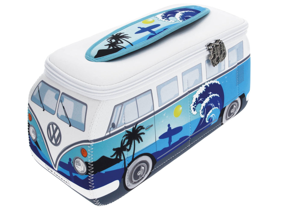 VW Bus Travel Office Outdoor Toiletry Bag Case – Surf(L)