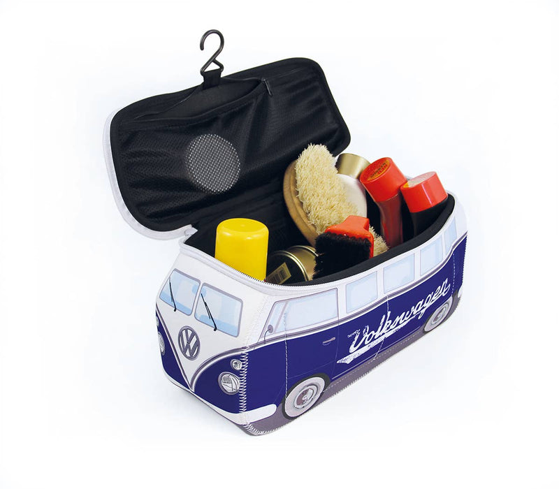 VW Bus Travel Office Outdoor Toiletry Bag Case – BL(L)