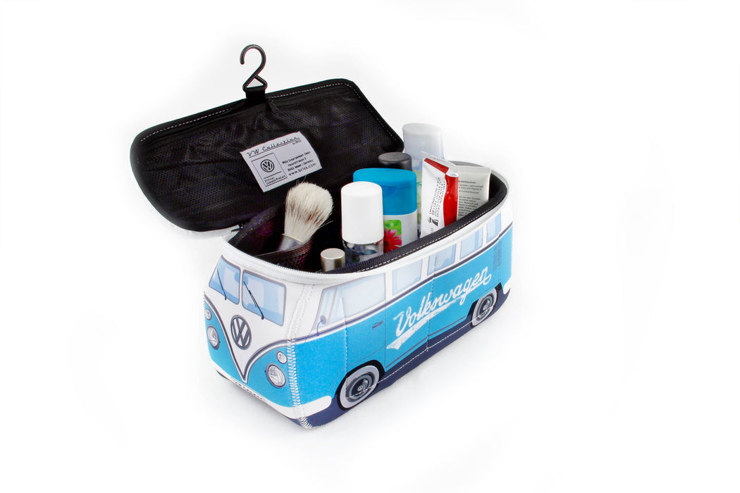VW Bus Travel Office Outdoor Toiletry Bag Case – TRQ(L)