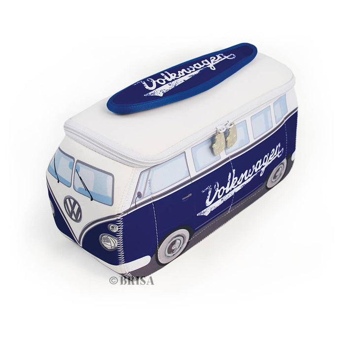 VW Bus Travel Office Outdoor Toiletry Bag Case – BL(L)