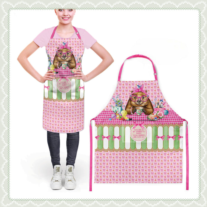 Apron by Lisa Pollock   Cotton, Adjustable Neck