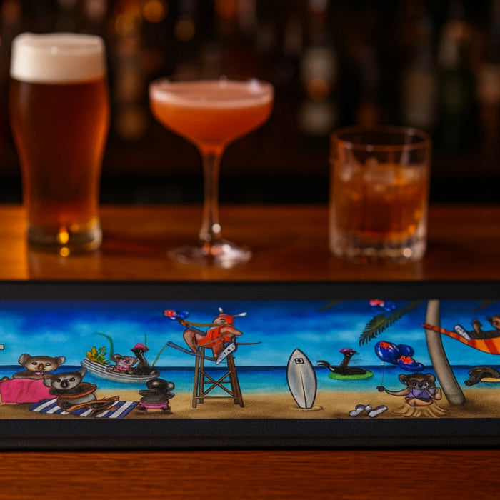 Aussie Beach Day with My Mates — Bar Runner by Jules