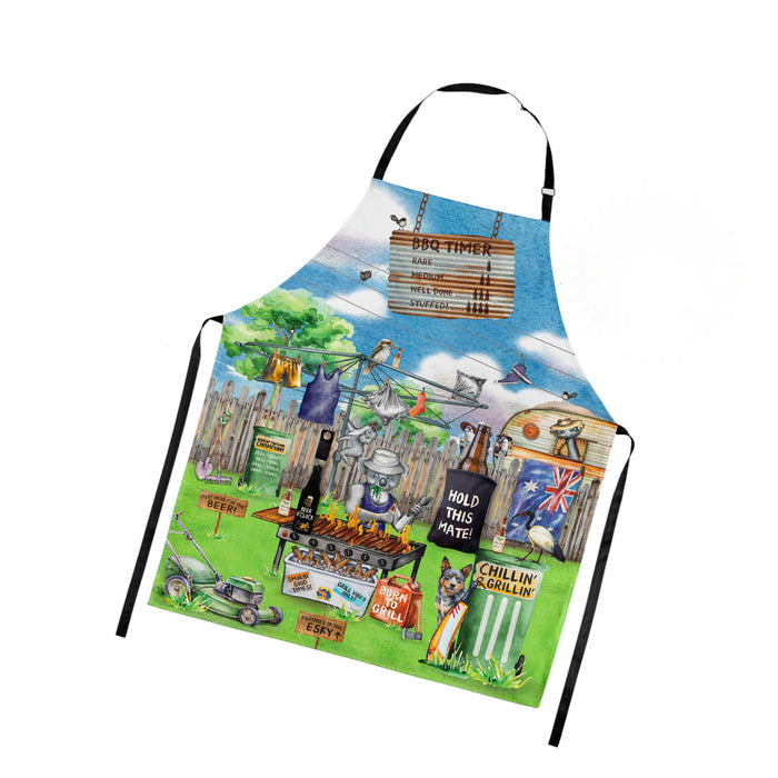 Happy Hour BBQ Aprons by Lisa Pollock 100% Cotton