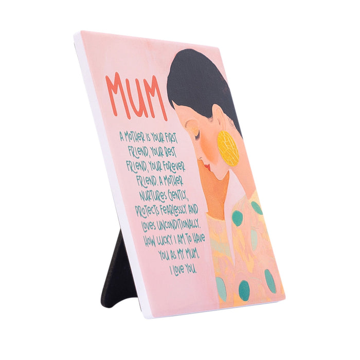 Billie Mum Verse Plaque