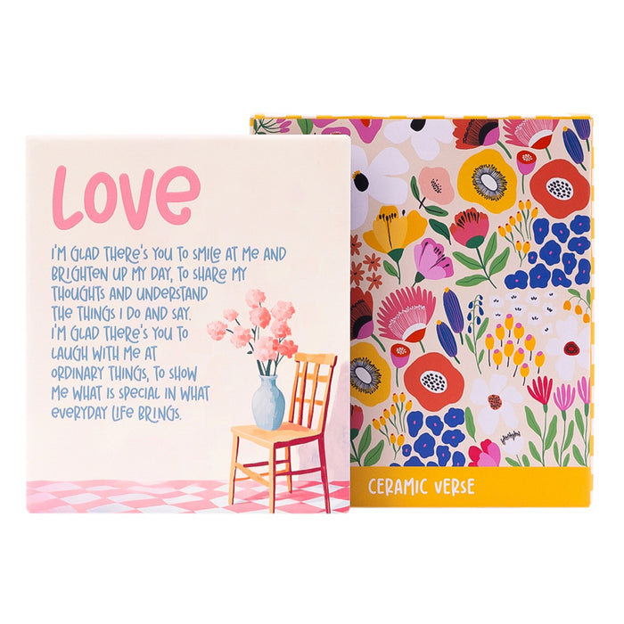 Billie Love Verse Plaque