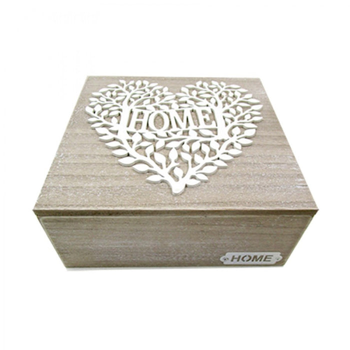 Mum's Keepsake Gift Pack – Home Timber Box, Mum Quote Tea Towel & Love Plaque