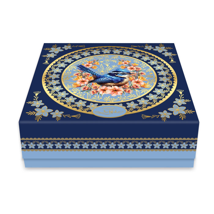 Ceramic Glam Jar with Lid in Gift Box by Lisa Pollock