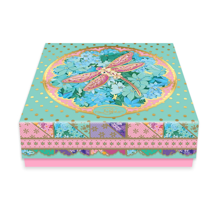 Ceramic Glam Jar with Lid in Gift Box by Lisa Pollock