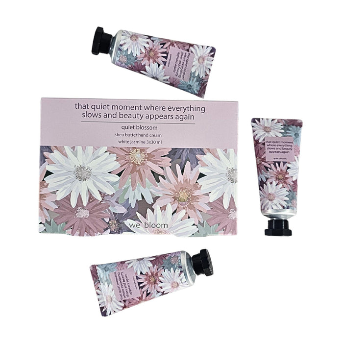 Hand Cream - Quiet Blossom Set 3 White Jasmine Shea Butter