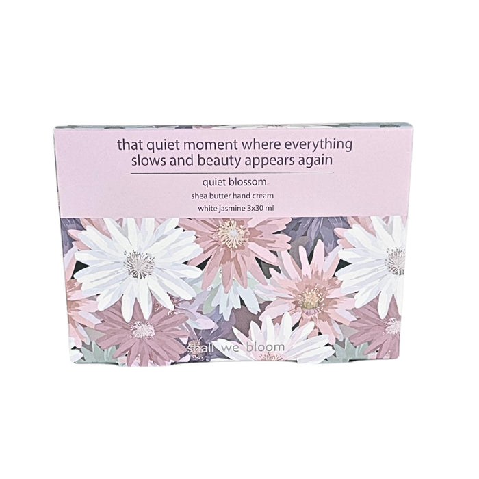 Hand Cream - Quiet Blossom Set 3 White Jasmine Shea Butter