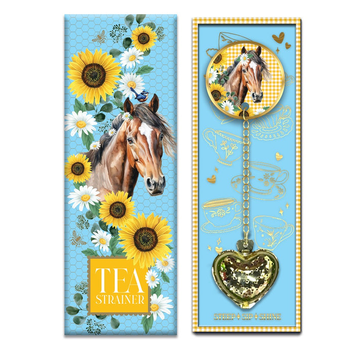 Ceramic Tea Strainerin Gift Box by Lisa Pollock