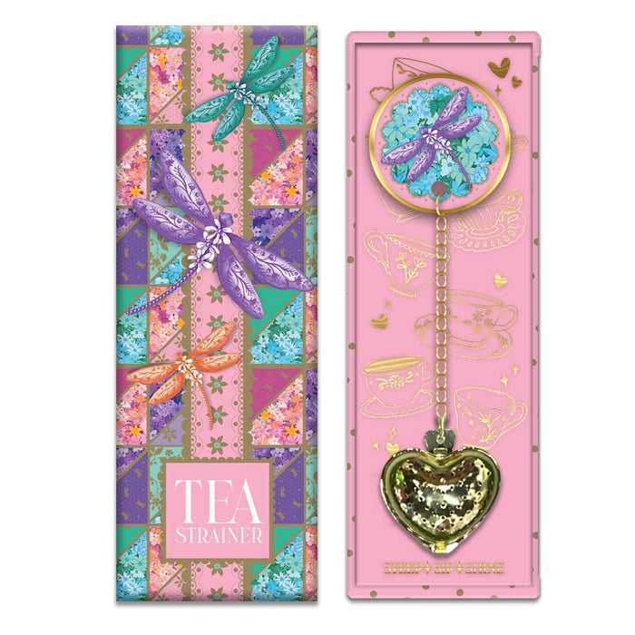 Ceramic Tea Strainerin Gift Box by Lisa Pollock
