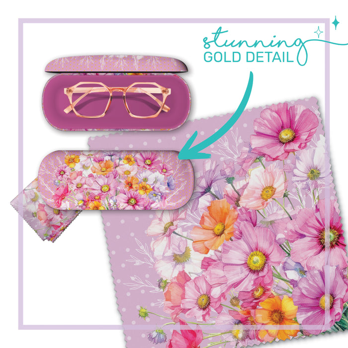 Lisa Pollock Glasses Case and Lens Cleaner Set
