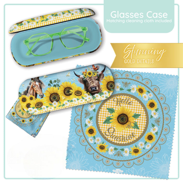 Lisa Pollock Glasses Case and Lens Cleaner Set