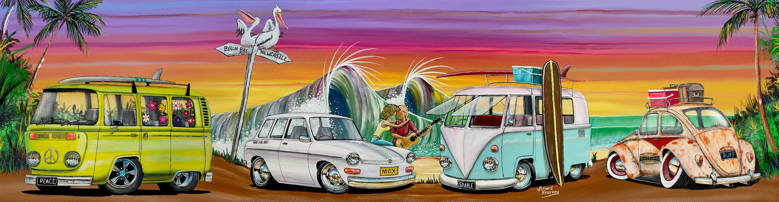 Bar Runner - Gerard Kearney Series - Australian Artist