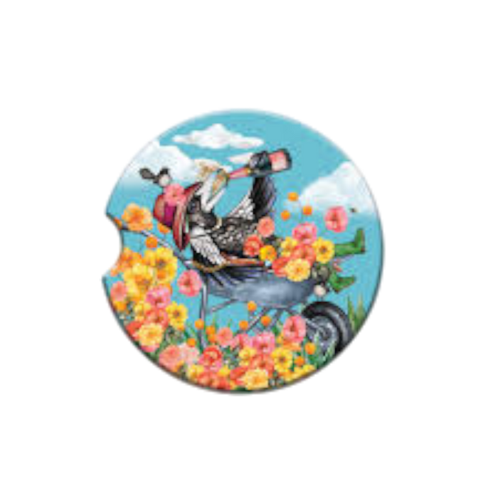 Ceramic Car Coasters All Star Animals Collection