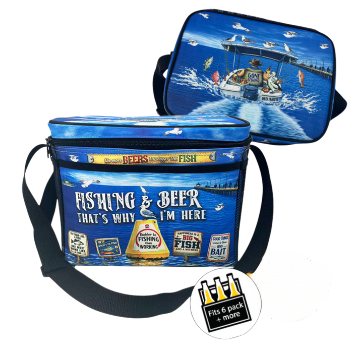 Cooler Bag - Large, Insulated, Collapsable, Fun