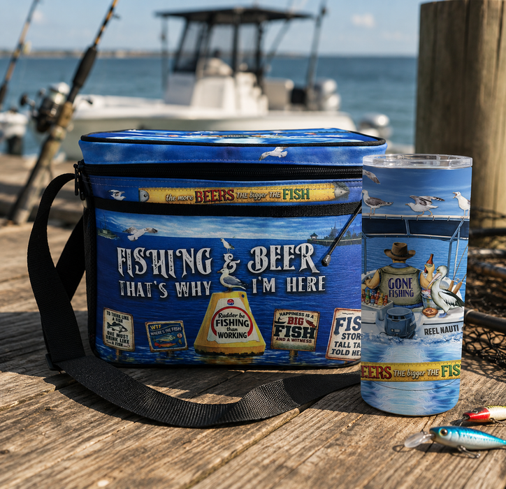 Cooler Bag - Large, Insulated, Collapsable, Fun