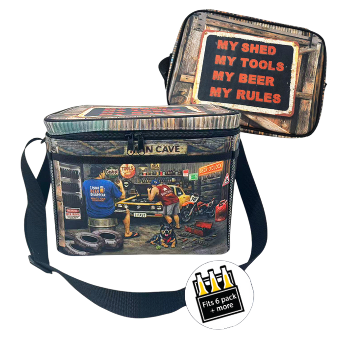 Cooler Bag - Large, Insulated, Collapsable, Fun