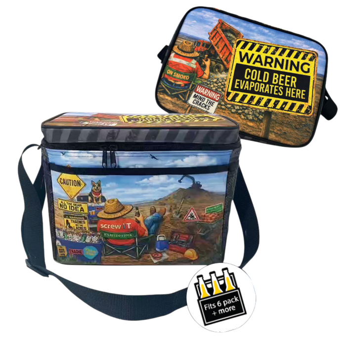 Cooler Bag - Large, Insulated, Collapsable, Fun