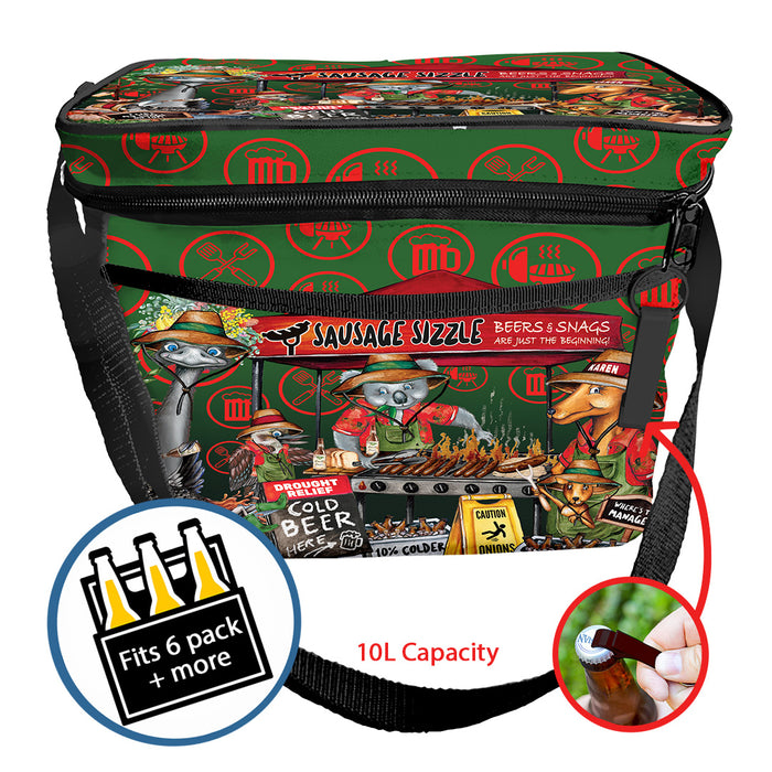 Cooler Bag - Large, Insulated, Calapsable, Fun