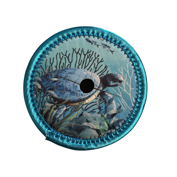 Magical Menagerie Wine Glass Coasters Neoprene