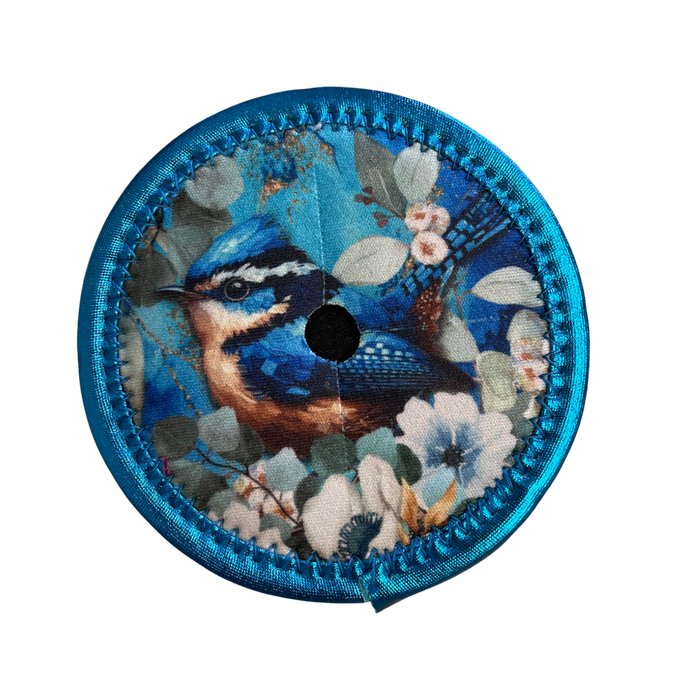 Magical Menagerie Wine Glass Coasters Neoprene