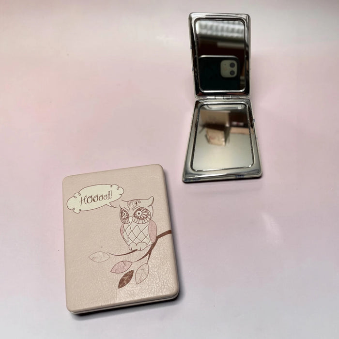 Rectangular Pocket Compact Makeup Mirror