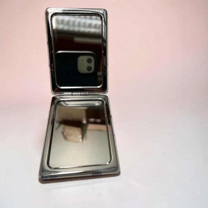 Rectangular Pocket Compact Makeup Mirror
