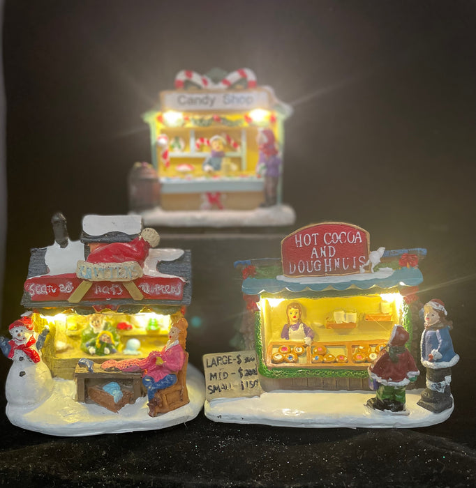 Mini Christmas Shop LED 11.5cm
