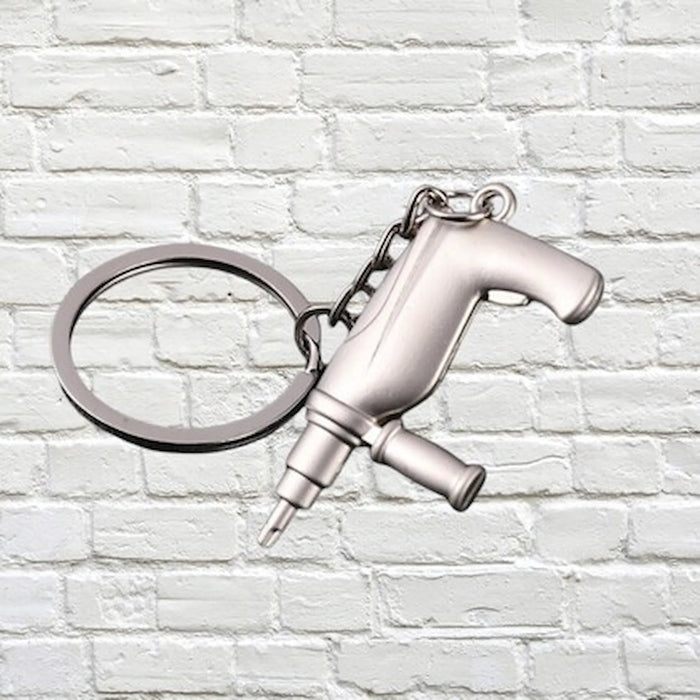 Power Drill Metal Key Ring – Handy Gift for Him