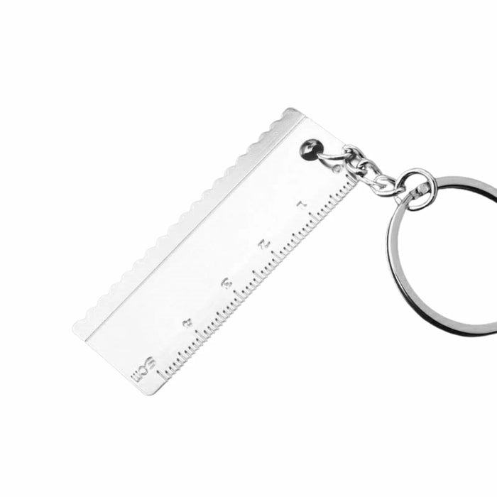 Metal Ruler Key Ring – Handy Gift for Him