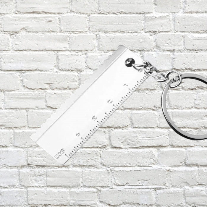 Metal Ruler Key Ring – Handy Gift for Him