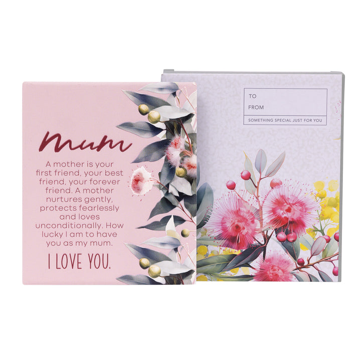 Native Blooms Mum Verse Plaque