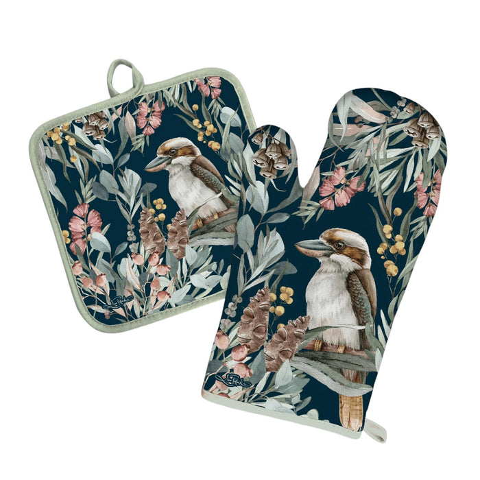 Oven Mitt & Pot Holder Set - Lisa Pollock