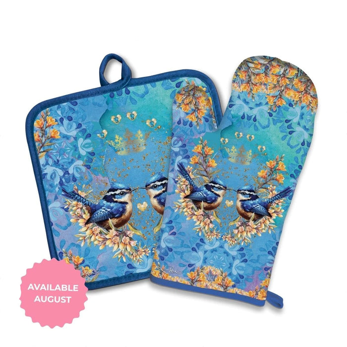 Oven Mitt & Pot Holder Set - Lisa Pollock