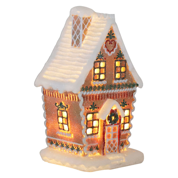 Gingerbread Village LED Cottage