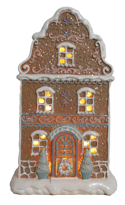 Gingerbread Village LED Canal House