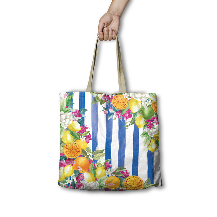 Shopping Bags - re-usable, poly-linen