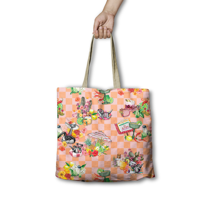 Shopping Bags - re-usable, poly-linen
