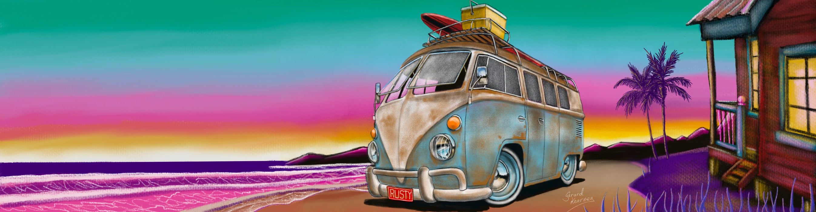 Bar Runner - Gerard Kearney Series - Australian Artist