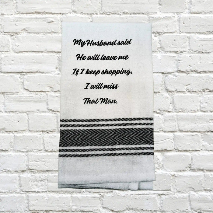 Tea Towel - Humourous, 100% Cotton, 40x70cm