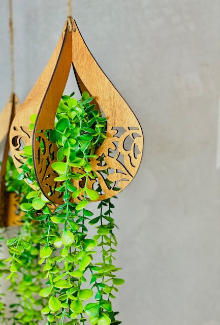 teardrop hanging planter Teardrop Hanging Planter