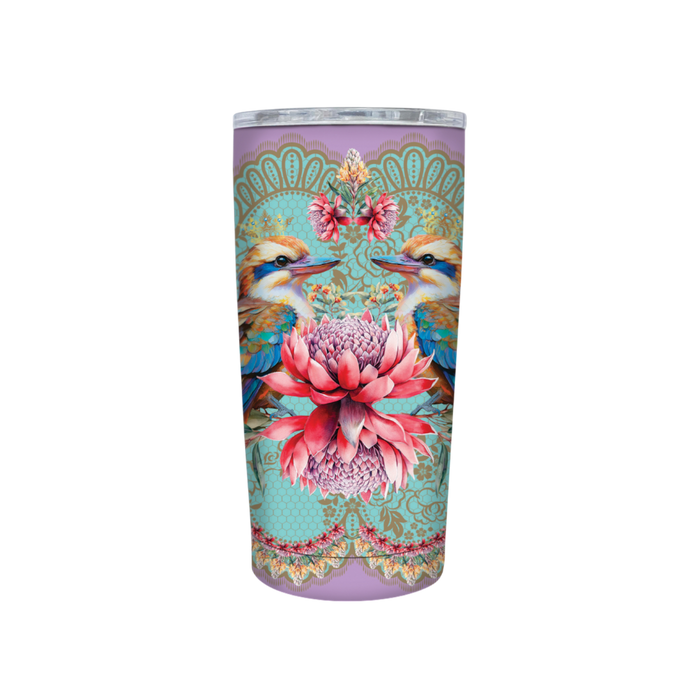 Roadie Travel Mug, Double walled Stainless Steel 600ml by Lisa Pollock