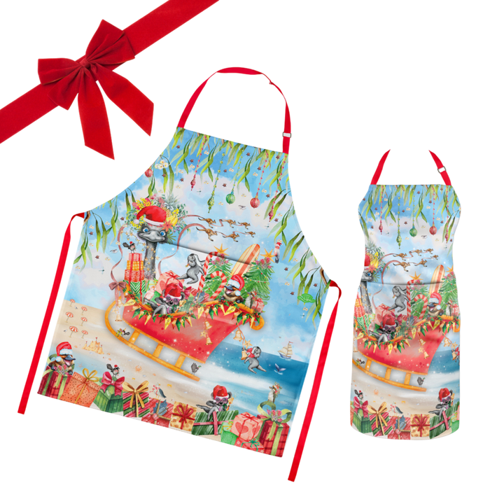 Festive Frivolitites Apron