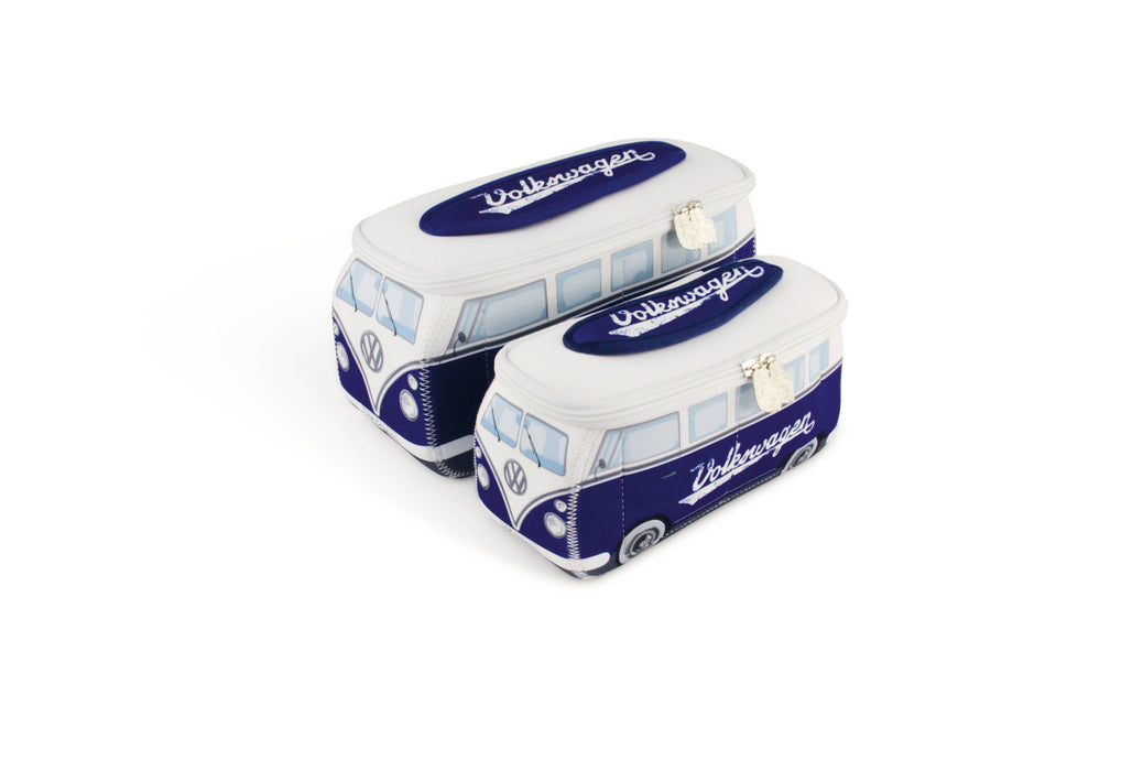 VW Bus Travel Office Outdoor Toiletry Bag Case – BL(L)