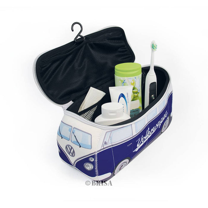 VW Bus Travel Office Outdoor Toiletry Bag Case – BL(L)