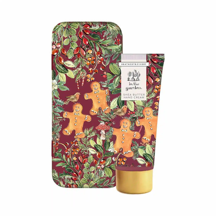 Heathcote & Ivory In The Garden Shea Butter Hand Cream in Gift Tin – 100ml